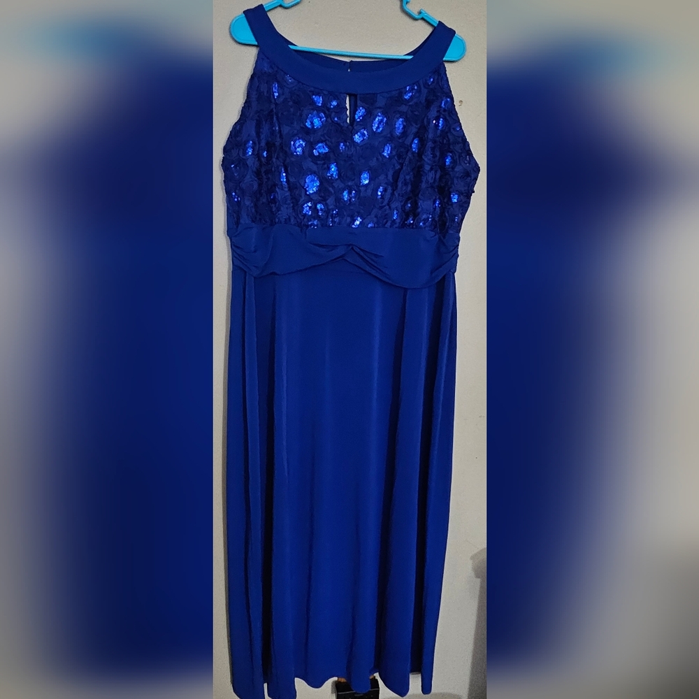 Enfocus Studio Royal Blue Dress